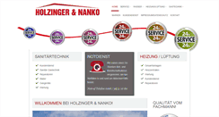 Desktop Screenshot of holzinger-nanko.de